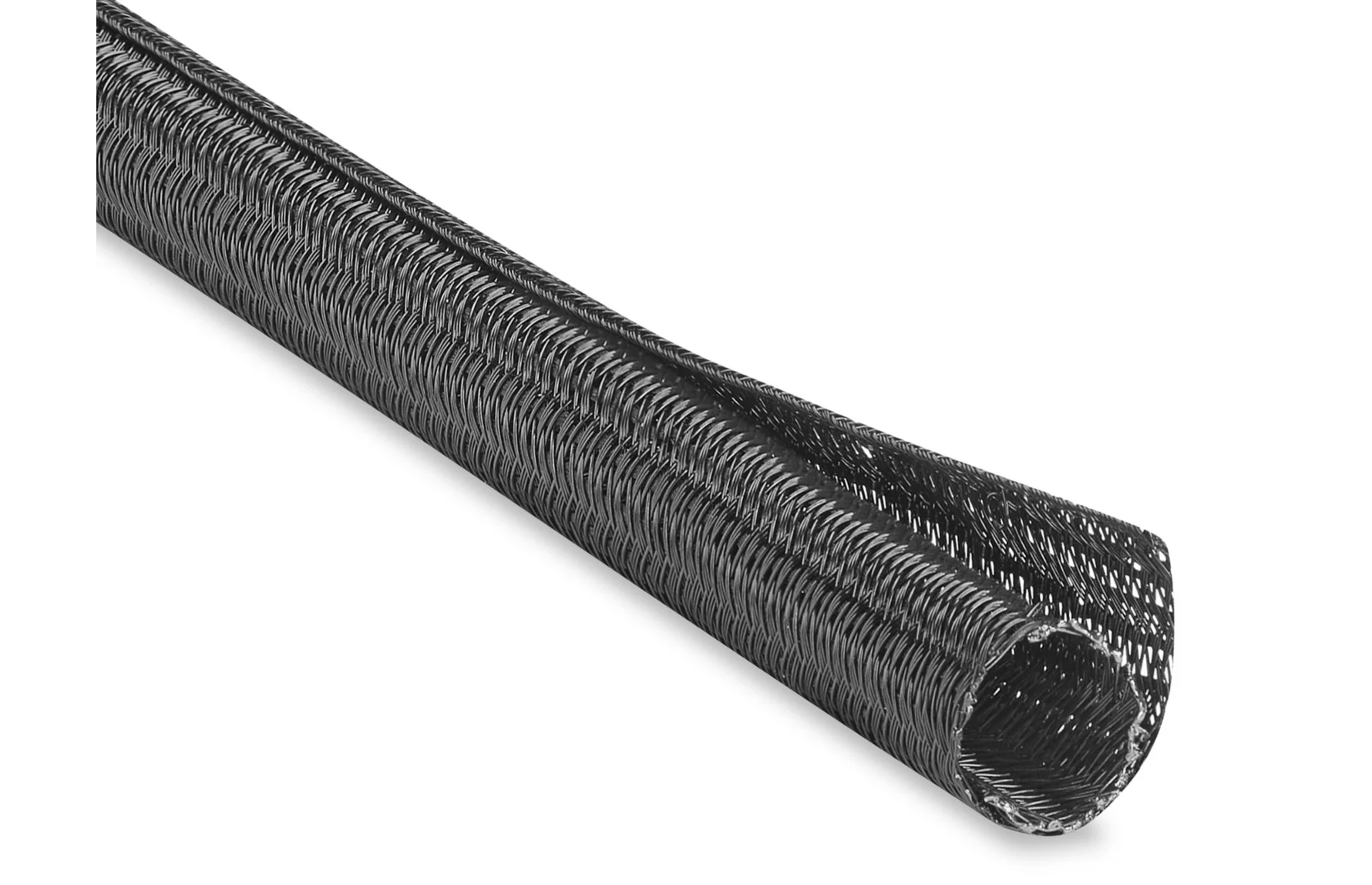 1-1/2 inch Braided Split Cable Sleeve